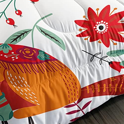 Cartoon Fox 3-Piece Comforter Set for Kids