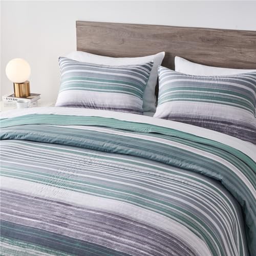 KAKIJUMN Quilt Set Full Queen 2-Piece Bedspread Coverlet with Pillow Sham