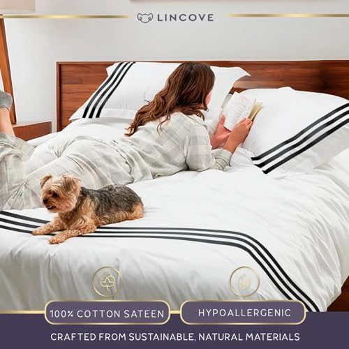 Lincove 100 Cotton Duvet Cover Queen Size 1