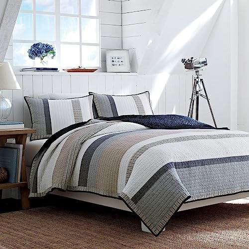 Nautica Twin Quilt Set with Matching Sham