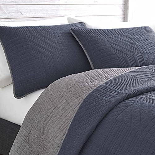 Eddie Bauer Full Queen Quilt Set with Reversible Design