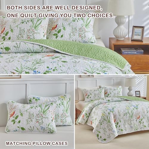 Joyreap 3-Piece Quilt Set for FullQueen Beds