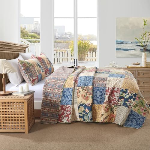 ENASAL Reversible Cotton Quilt Set Queen Size