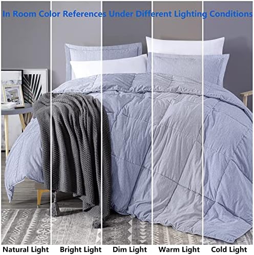 Kingsley Trend 3-Piece Queen Comforter Set with Pillow Shams