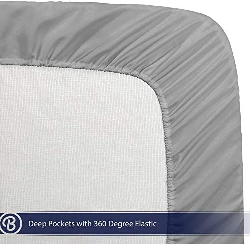 Bare Home Full XL Coverlet Set with Microfiber Sheets