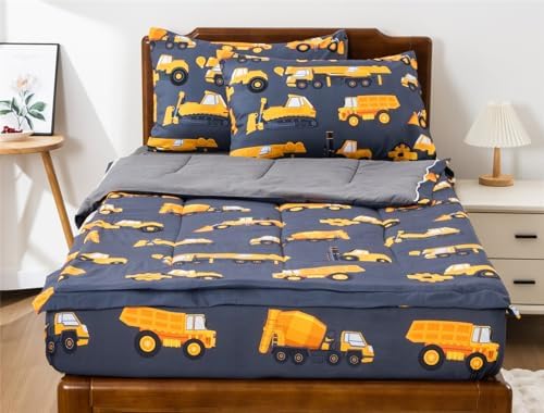 Meeting Story 3Pc Kids Comforter Set with Zipper Design