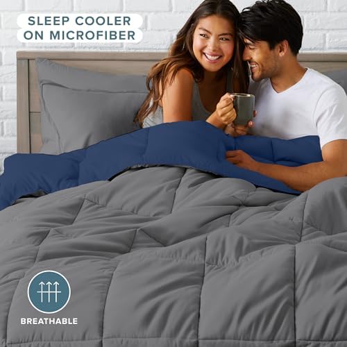 Bare Home Reversible Comforter Sheet Set - Full XL
