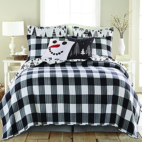 Levtex Home Northern Star Quilt Set - FullQueen 88x92in 2 Pillow Shams 26x20in