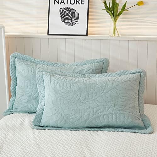 MarCielo 3-Piece 100 Cotton Farmhouse Bedspread Set