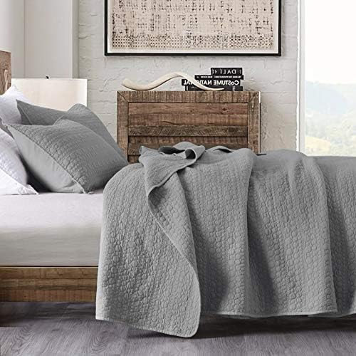 HORIMOTE HOME Quilt Set King Size Grey 1