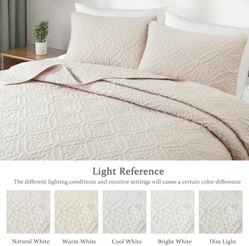 Exclusivo Mezcla Twin Quilt Bedding Set Lightweight Soft with 1 Pillow Sham