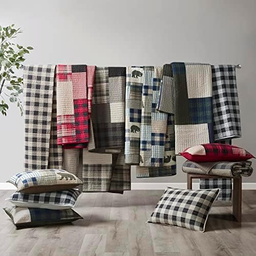 Woolrich Winter Hills Reversible Plaid Quilt Set - 3 Piece