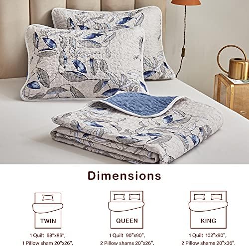 Joyreap 2-Piece Microfiber Quilt Set 1