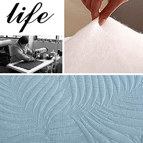 YUSIWOAL Cotton Quilt Bedspread 3PCS Reversible Set