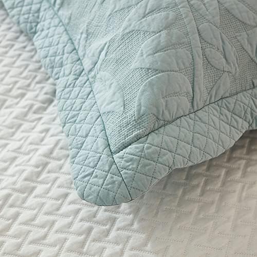 MarCielo 3-Piece 100 Cotton Farmhouse Bedspread Set