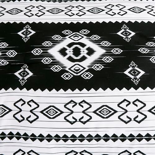 Chezmoi Indie 7-Piece Southwestern Comforter Set - Queen