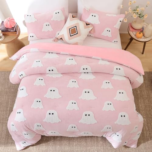 Smoofy Halloween Comforter Set - Lightweight Full Size Bedding
