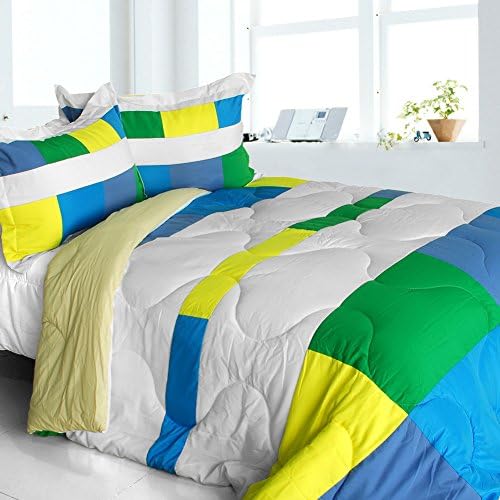 Laura Dreamland Quilted Patchwork Comforter Set King Size