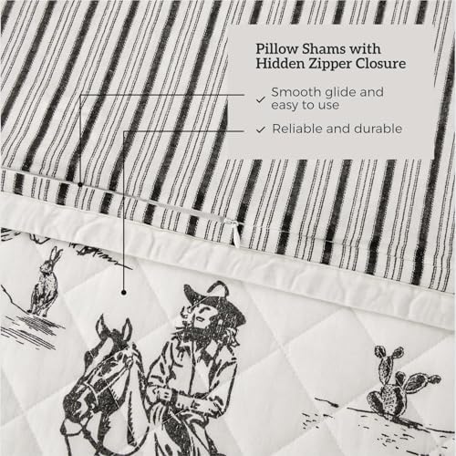Paseo Road Western Quilt Set 3 Piece Full Queen