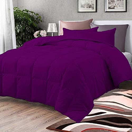 Restilon All Season Cooling Comforter Set Purple Super King