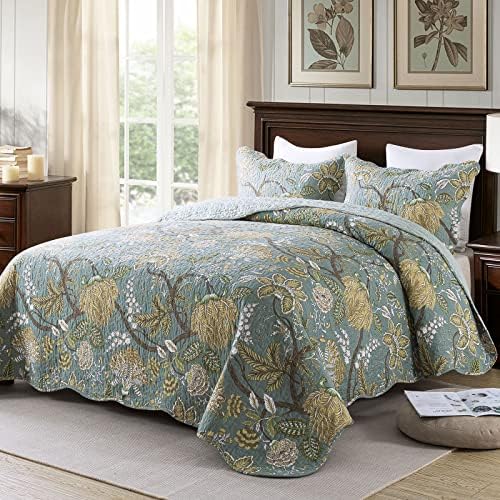 Travan 3-Piece Quilt Set with Shams - King Size