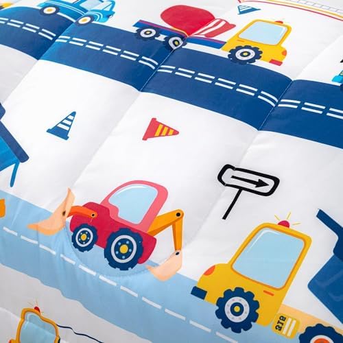 Axolotl Cartoon Car Comforter Set Twin 1