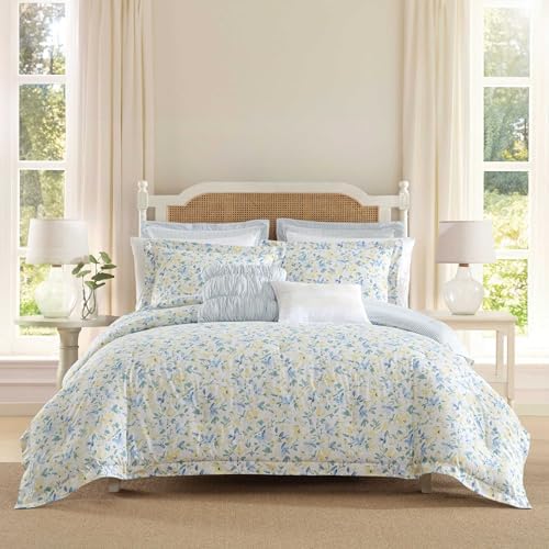 Laura Ashley Comforter Set - Reversible King Size