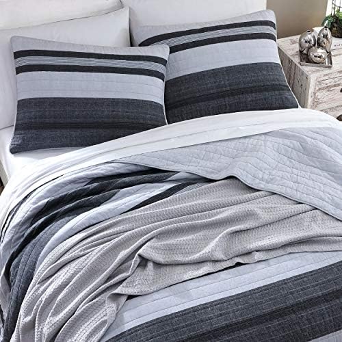 Nautica Queen Quilt Set - 100 Cotton Reversible Bedding