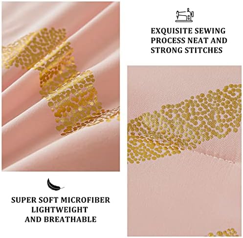 Menghomeus Glitter Metallic Comforter Set Queen Full