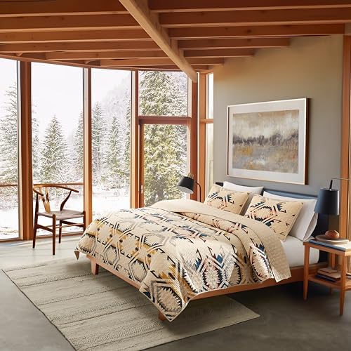 Pendleton White Sands King Quilt Set with Shams