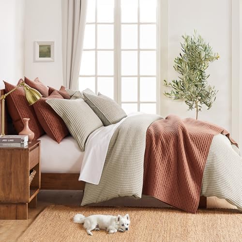 Levtex Home Cloud Waffle Taupe Comforter Set