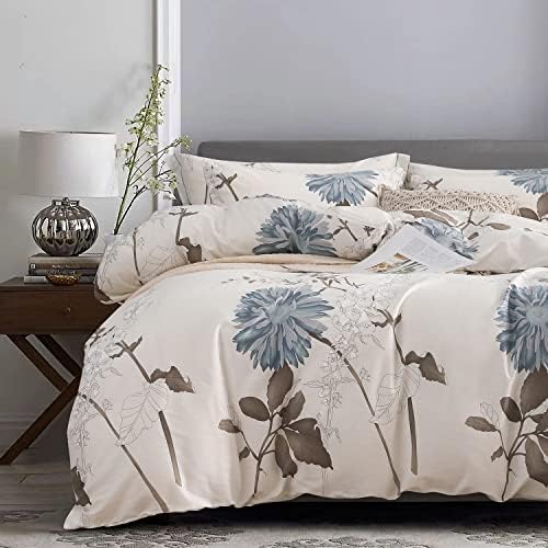 SLEEPBELLA Queen Comforter Set 3Pcs Botanical Design