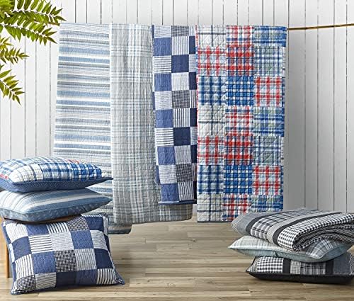 Nautica Queen Quilt Set - Saltmarsh Blue 1