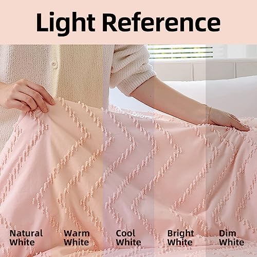 YIRDDEO Pink Full Comforter Set 3Pcs 1