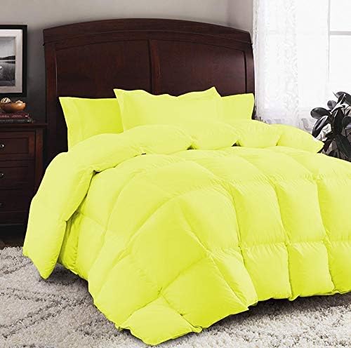 Restilon All Season Cooling Comforter Set - 3 PC Yellow Super King 1