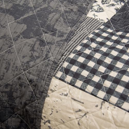Donna Sharp Augusta Cotton Quilted Bedding Set - Queen Size