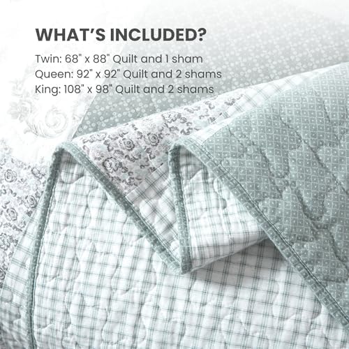 Soul Lane Memory Lane 3-Piece Cotton Quilt Set