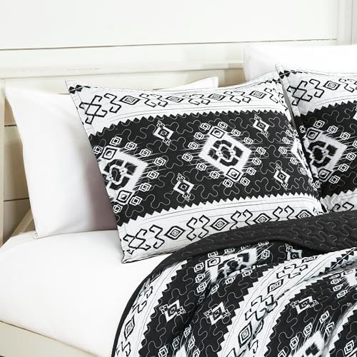 Chezmoi Collection Indie 3-Piece Quilt Set