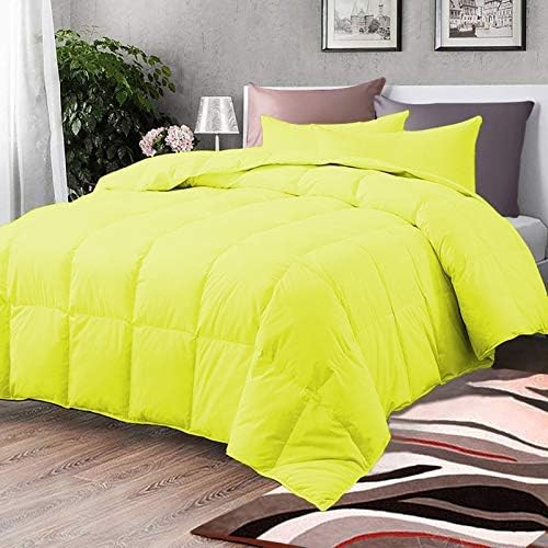 Restilon All Season Cooling Comforter Set - 3 PC Yellow Super King 1