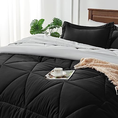 BEDELITE Twin XL Comforter Set 5 Pieces Bed in a Bag