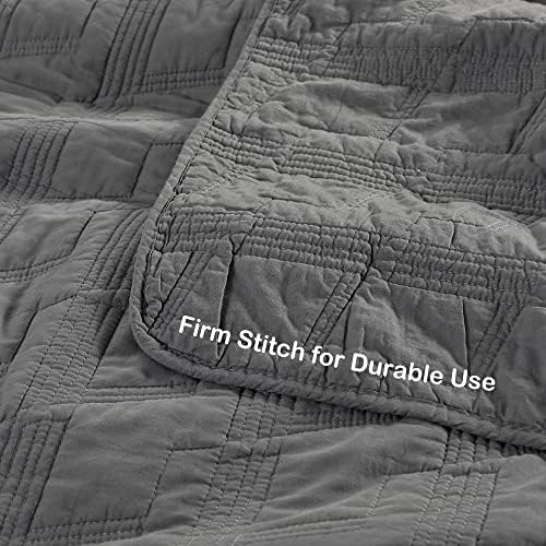 HORIMOTE HOME 100 Cotton King Size Quilt Set with 2 Shams