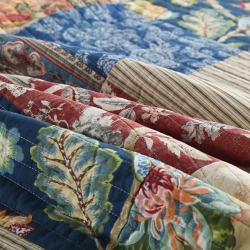 ENASAL Reversible Cotton Quilt Set Queen Size