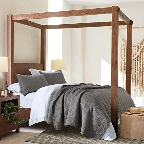 HORIMOTE HOME 100 Cotton King Size Quilt Set with 2 Shams