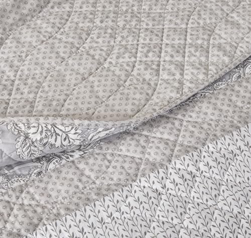 Chezmoi Robyn 3-Piece Quilt Set - King Size