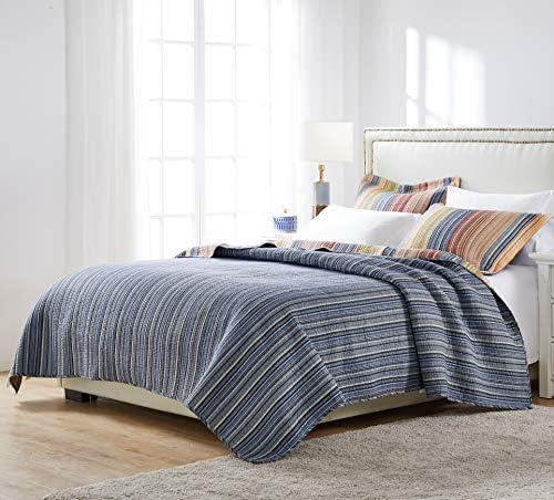 Greenland Home 100 Cotton Quilt Set Reversible TwinXL