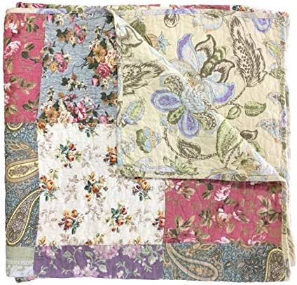 Greenland Home Blooming Prairie Quilted Throw