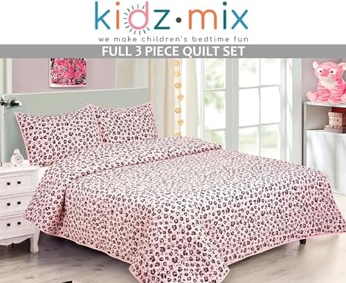 Cheetah Girl Power Quilt Set Full 1
