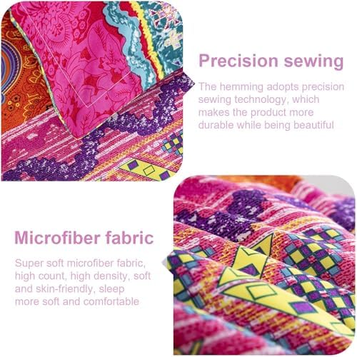 WONGS BEDDING Bohemian Comforter Set King