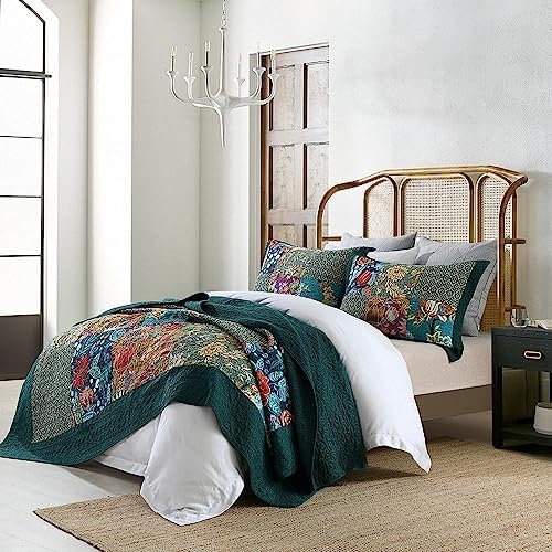 Autumn Dream Cotton Quilt Set Reversible Bedspread