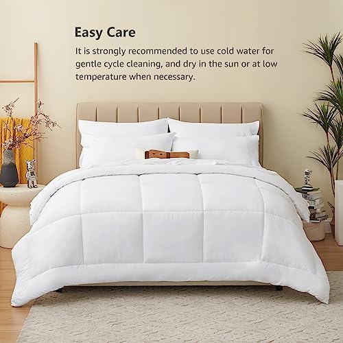 CozyLux Twin XL Comforter Set - 5 Piece Bed in a Bag